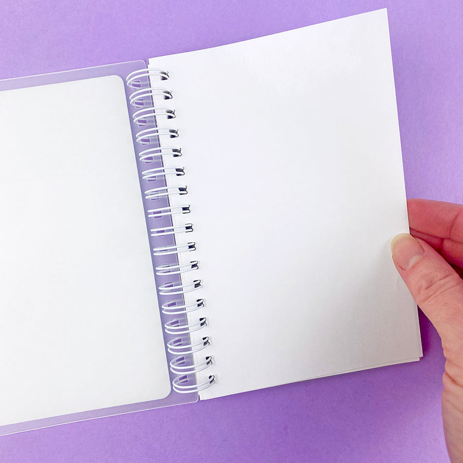 4x6 Composition Notebook Reusable Sticker Book