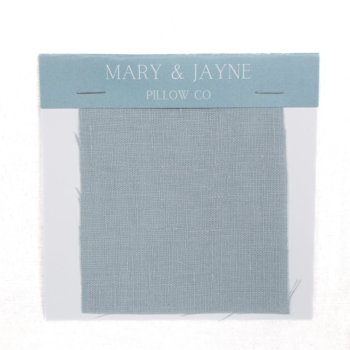 Julie Throw Pillow in Blue Mist