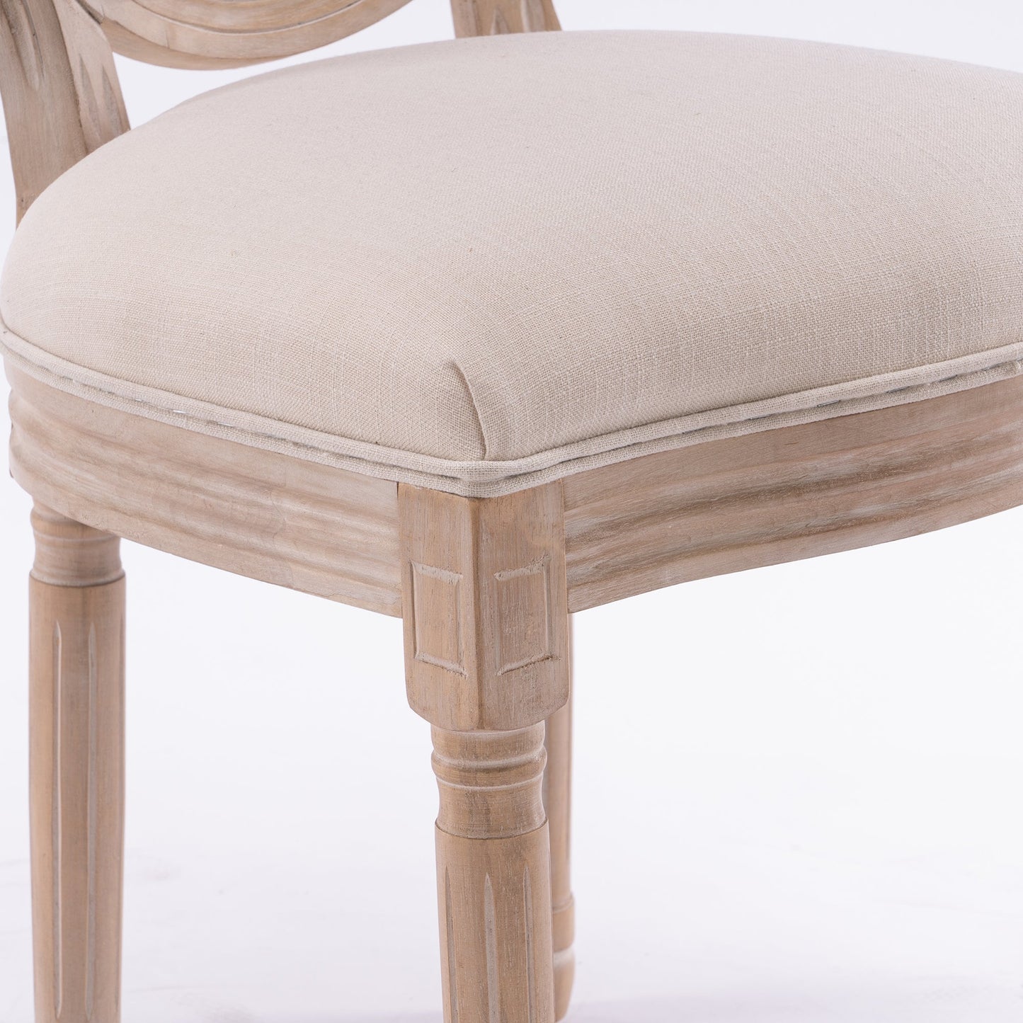 French Style Rattan Chair, Set of 2