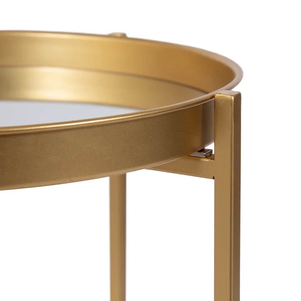 Celia Round 2-Tier Tray Table