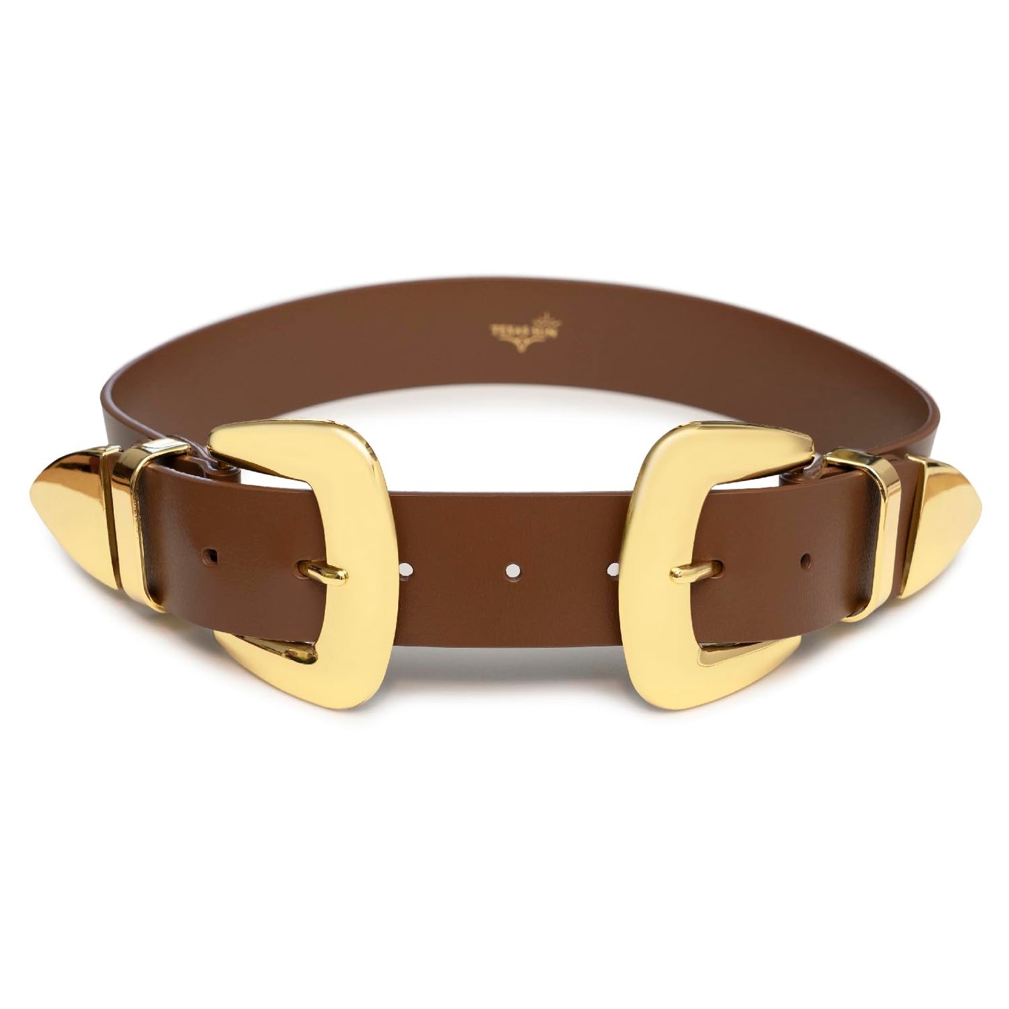 Double Buckle Western Belt