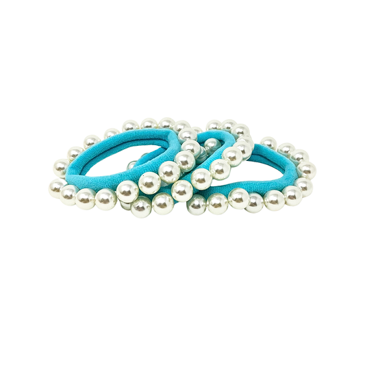 Neon Pearl Hair Tie