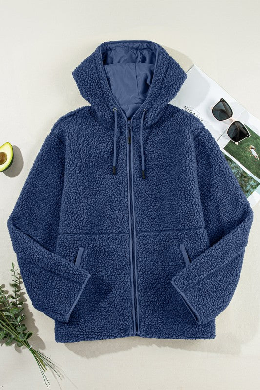 Fleece Zip-Up Hoodie