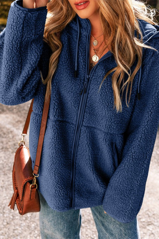 Fleece Zip-Up Hoodie