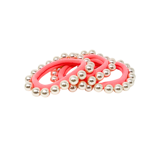 Neon Pearl Hair Tie