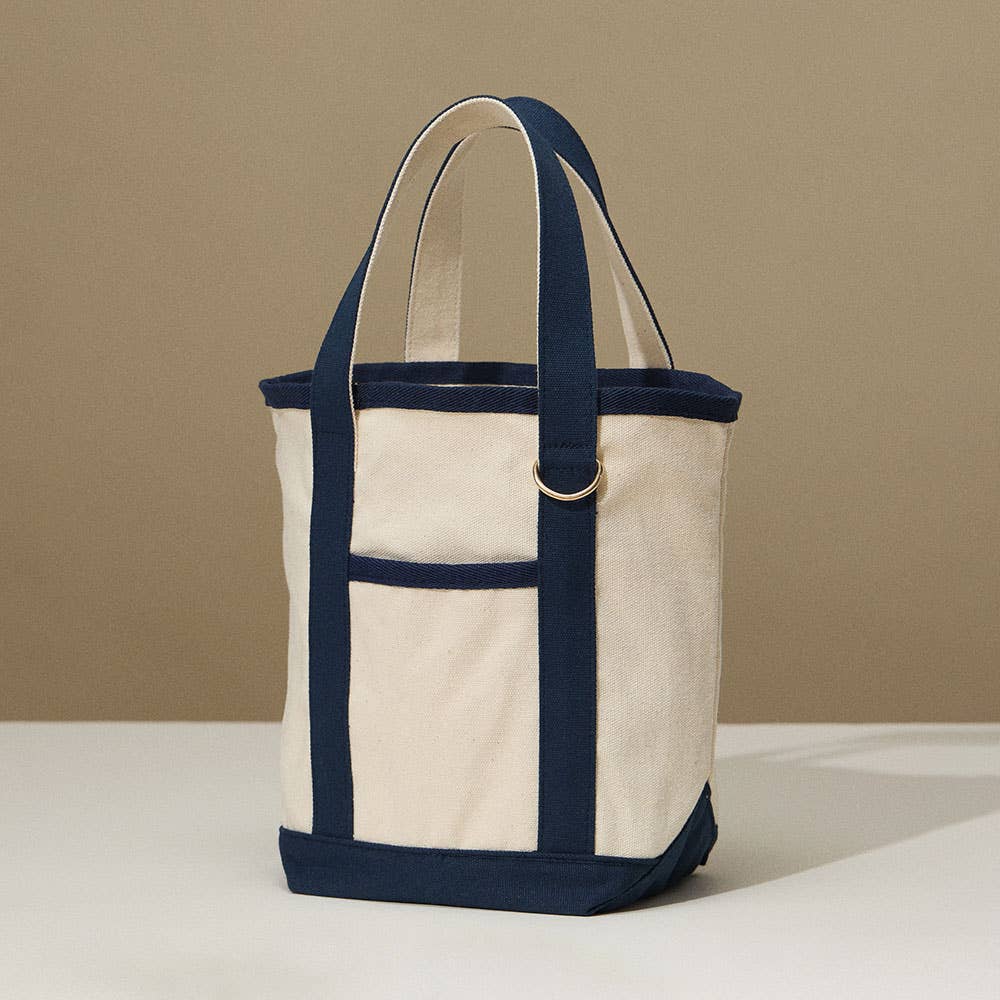Small Canvas Boat Tote