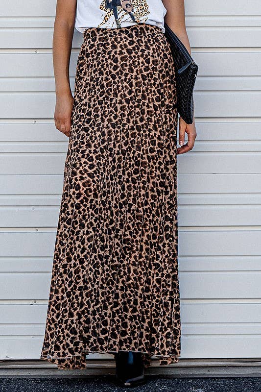 Fierce Flow Leopard Skirt