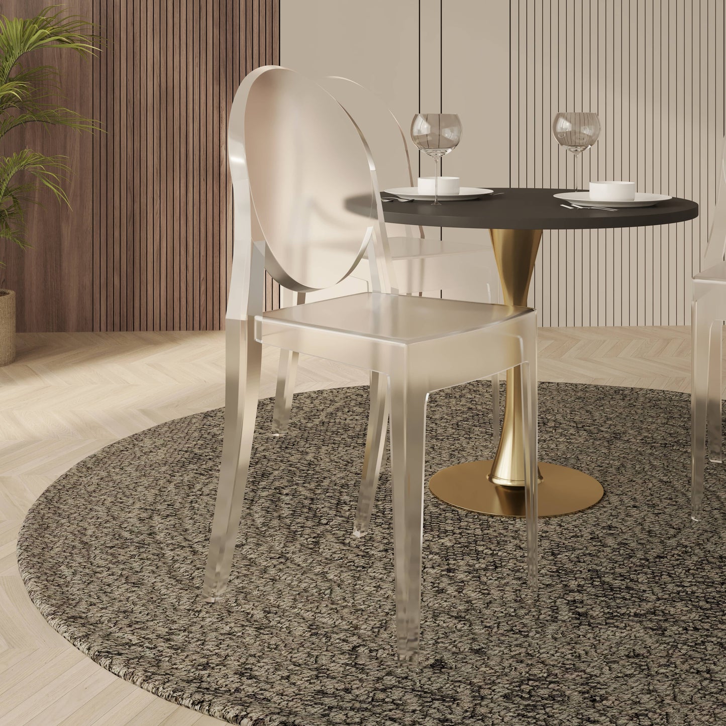 Modern Acrylic Dining Chair