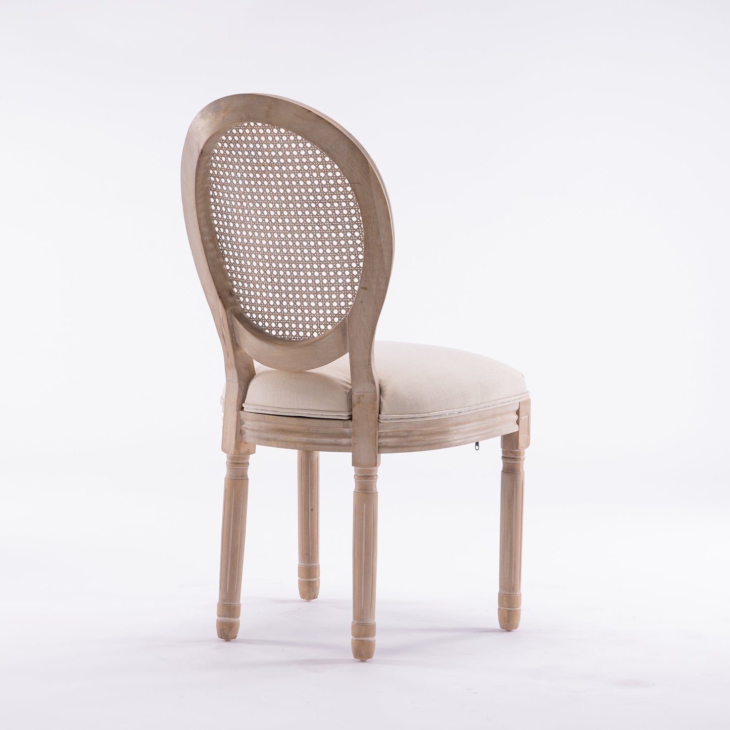 French Style Rattan Chair, Set of 2