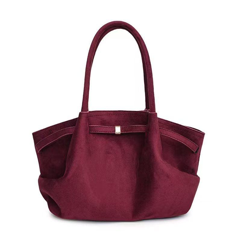 Suede Tote Bag