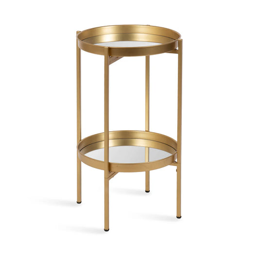 Celia Round 2-Tier Tray Table