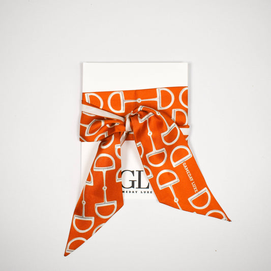 The Gameday Signature Scarf - Burnt Orange