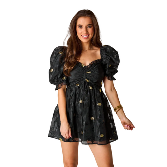 Colby Puff Sleeve Mini Dress