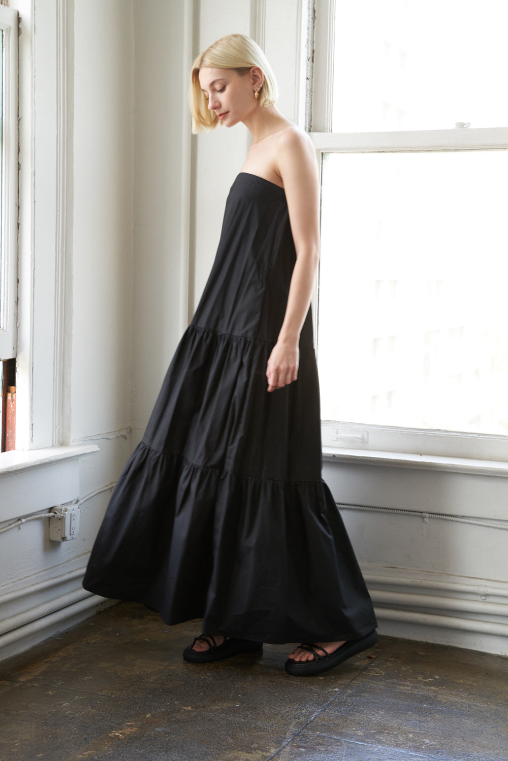 Julietta Woven Maxi Dress