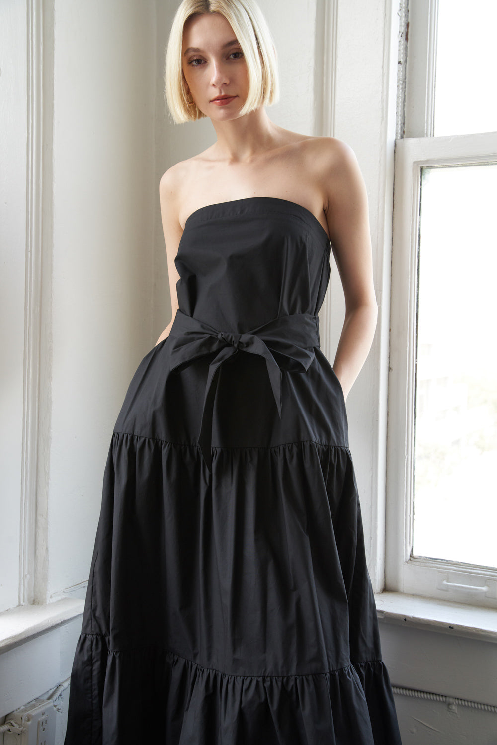 Julietta Woven Maxi Dress