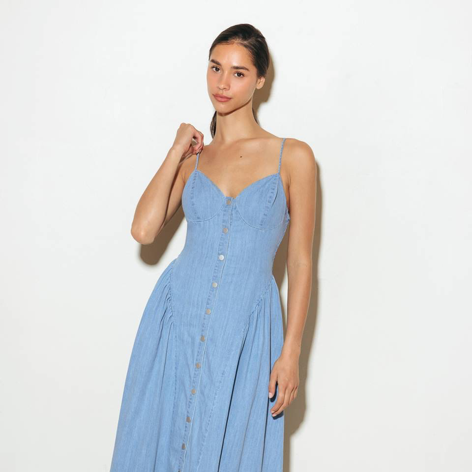 Bluebell Denim Midi Dress