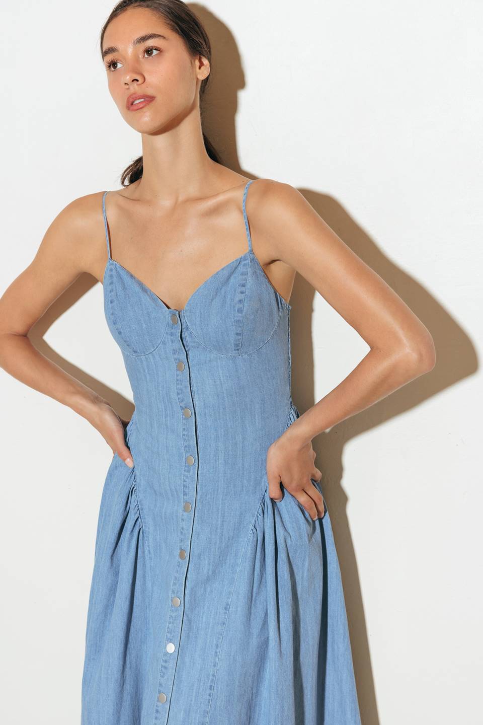 Bluebell Denim Midi Dress