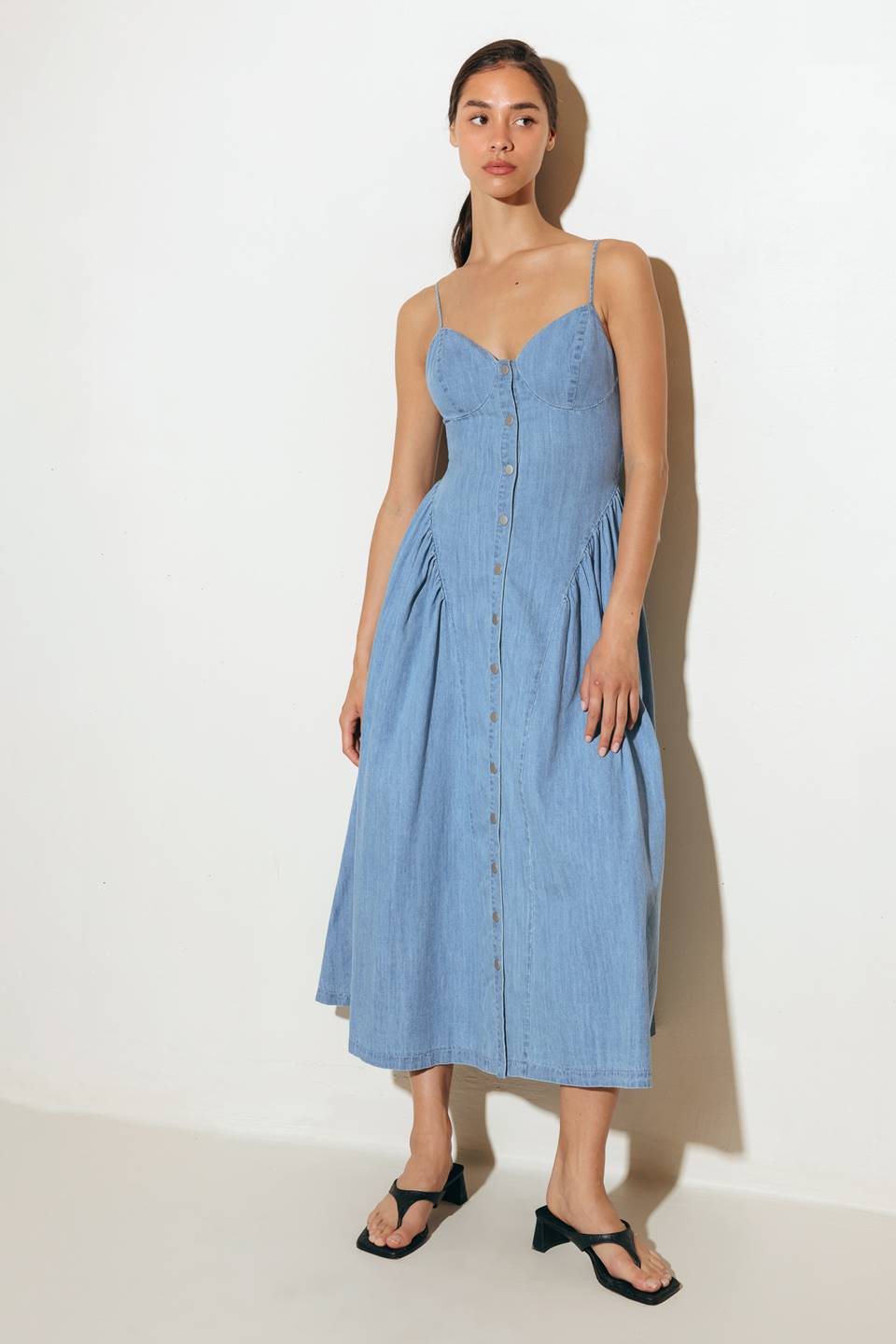 Bluebell Denim Midi Dress