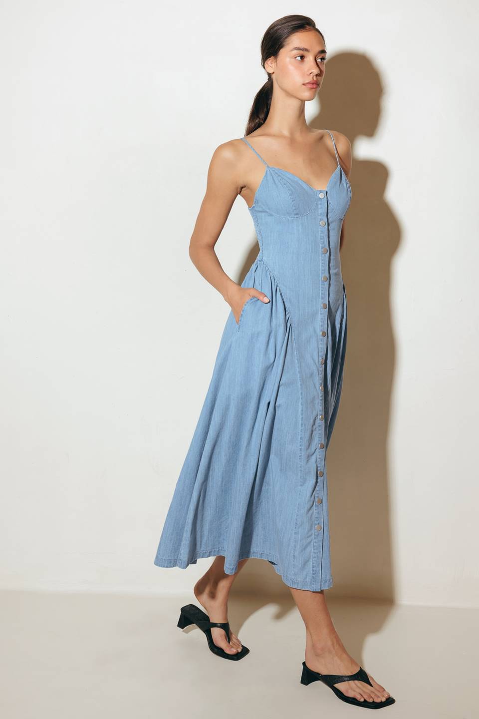 Bluebell Denim Midi Dress