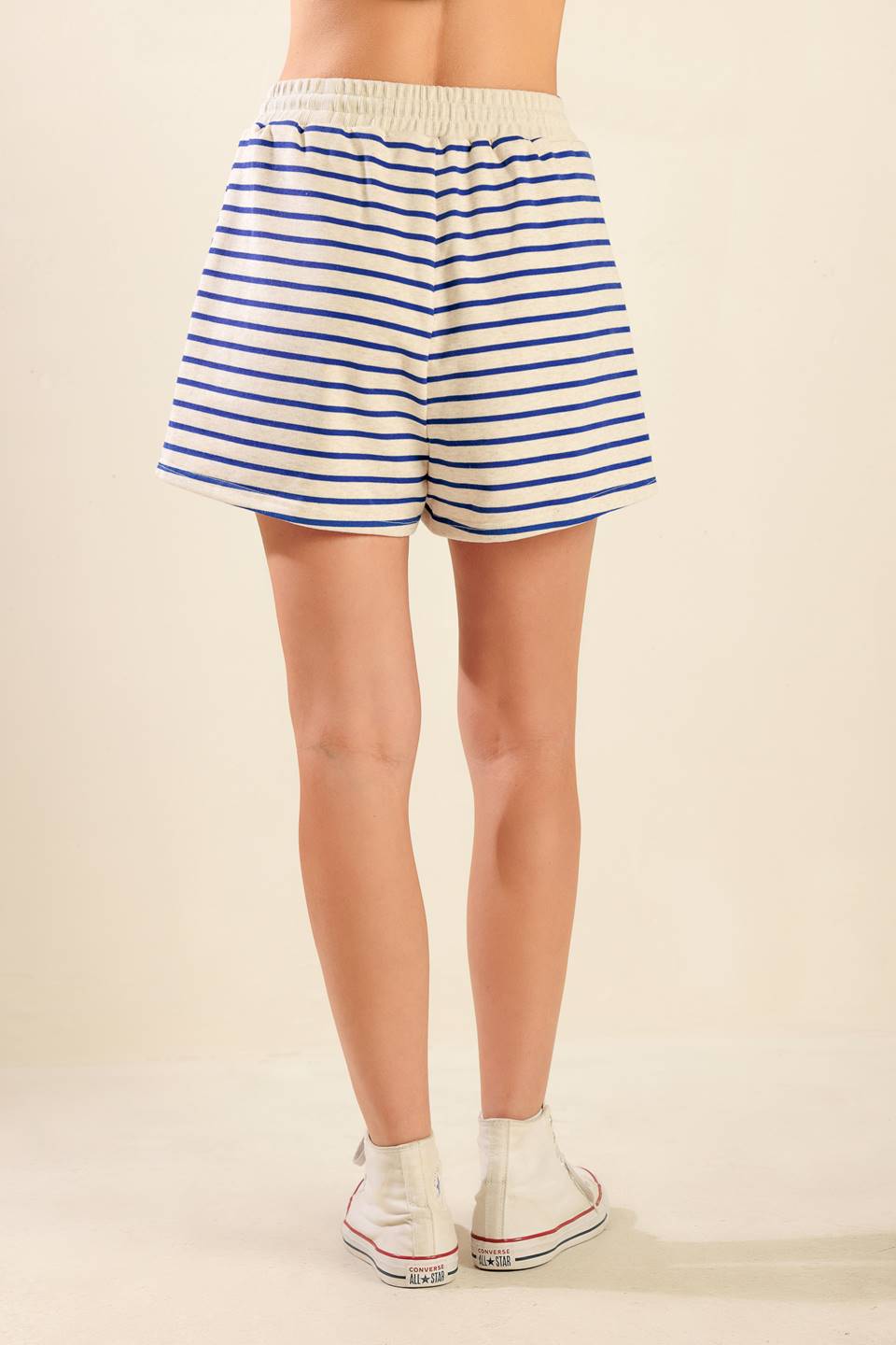 Lover Girl Striped Terry Shorts