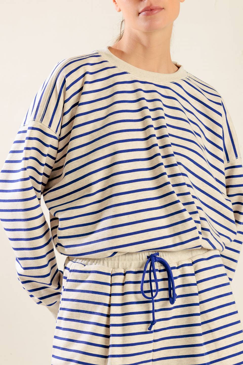 Lover Girl Striped Terry Top
