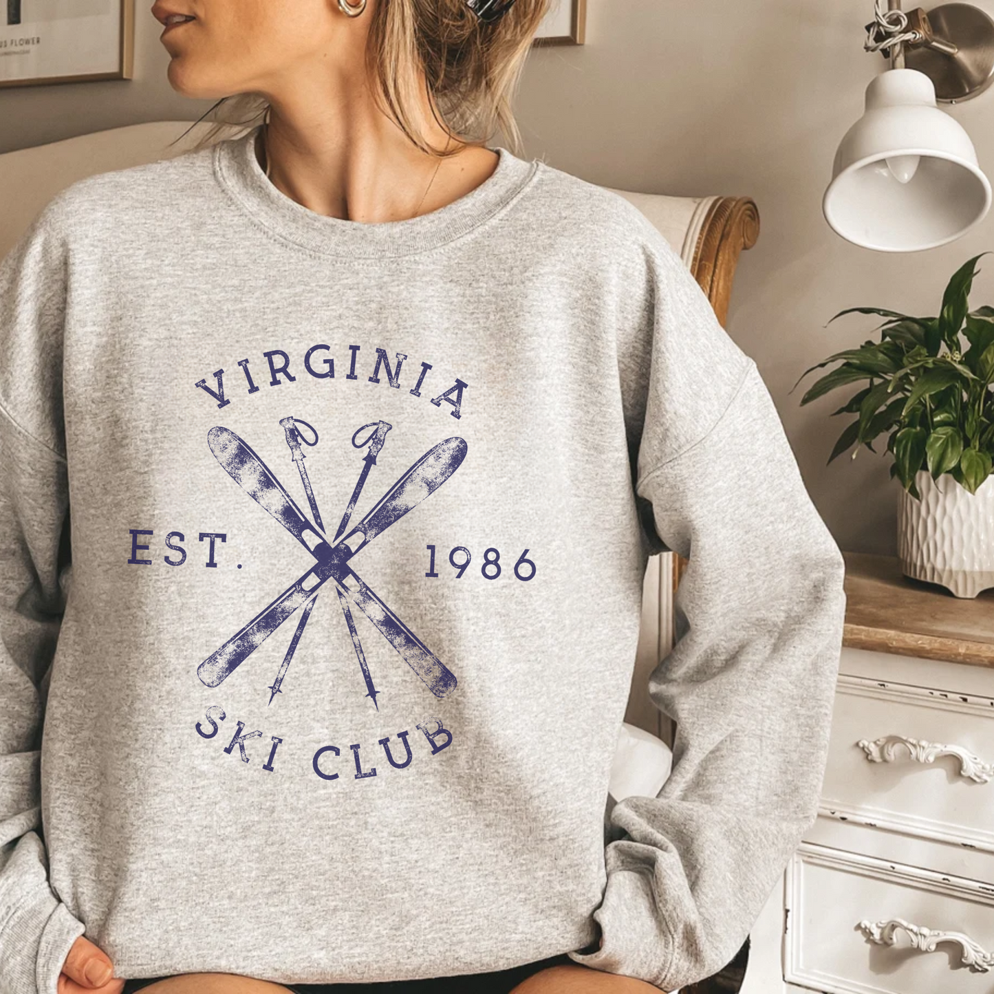 Virginia Ski Club Crewneck Sweatshirt