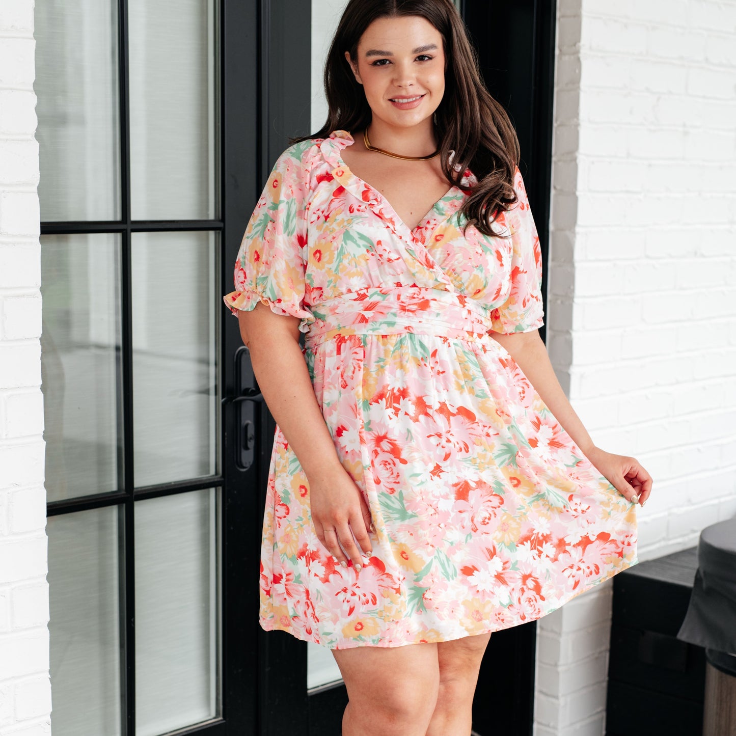 Fancy Free Floral Dress