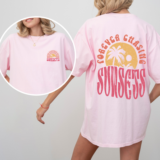 Forever Chasing Sunsets Comfort Colors T-Shirt
