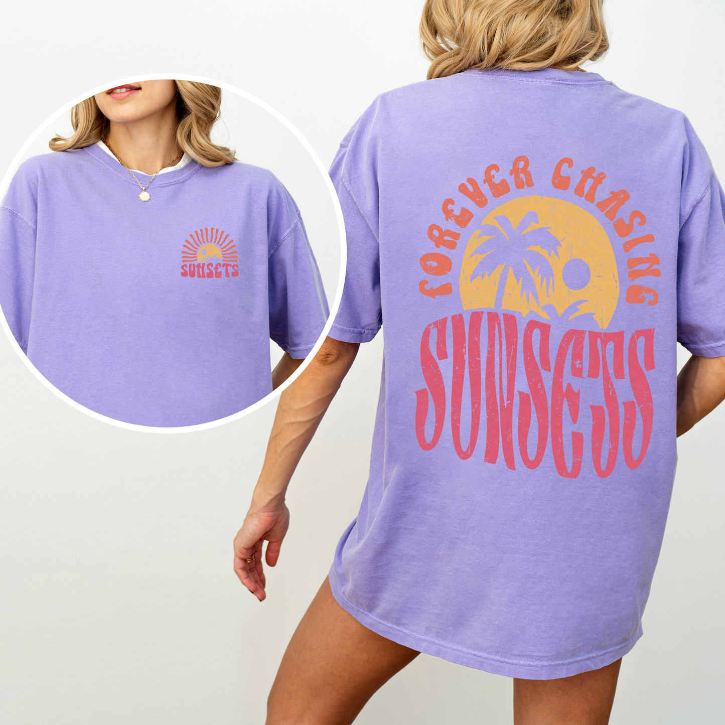 Forever Chasing Sunsets Comfort Colors T-Shirt