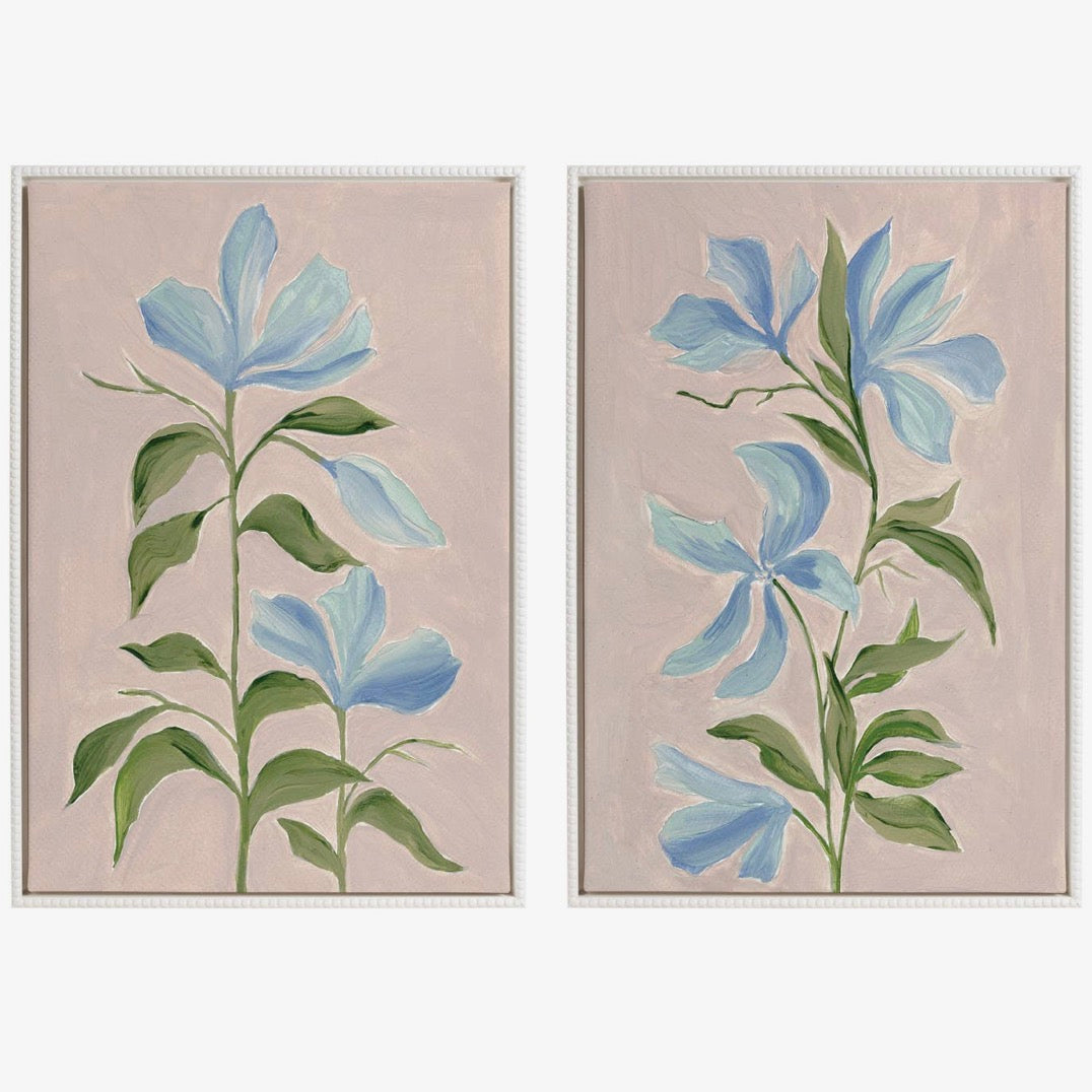 Lois Flowers Wall Art - 2 Piece Set