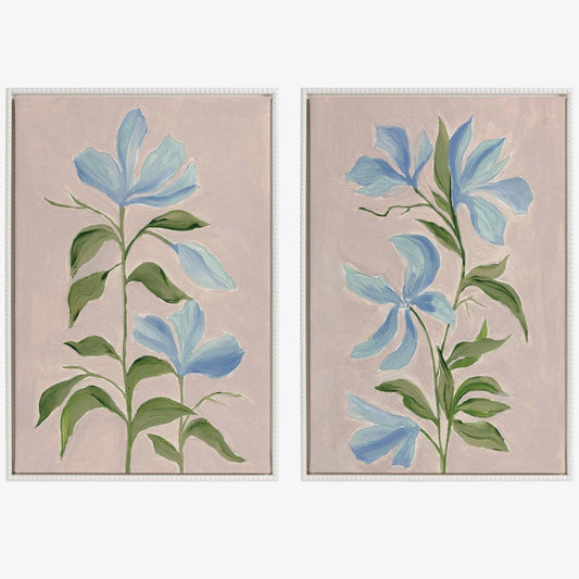 Lois Flowers Wall Art - 2 Piece Set
