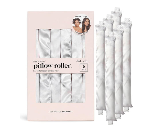 Heatless Satin Pillow Rollers