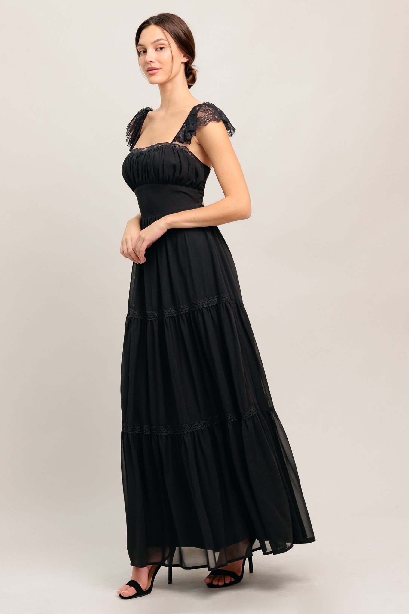 Forgotten Romance Lace Maxi Dress