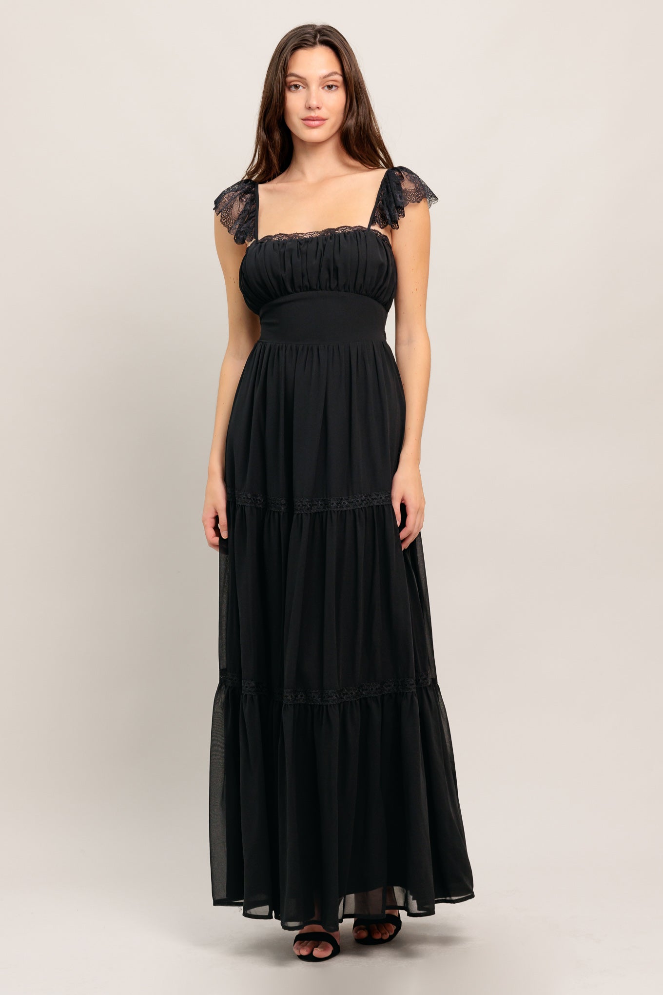 Forgotten Romance Lace Maxi Dress