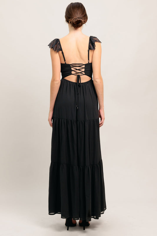 Forgotten Romance Lace Maxi Dress