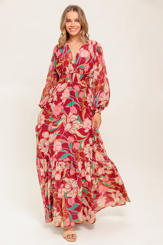 Annabelle Woven Maxi Dress