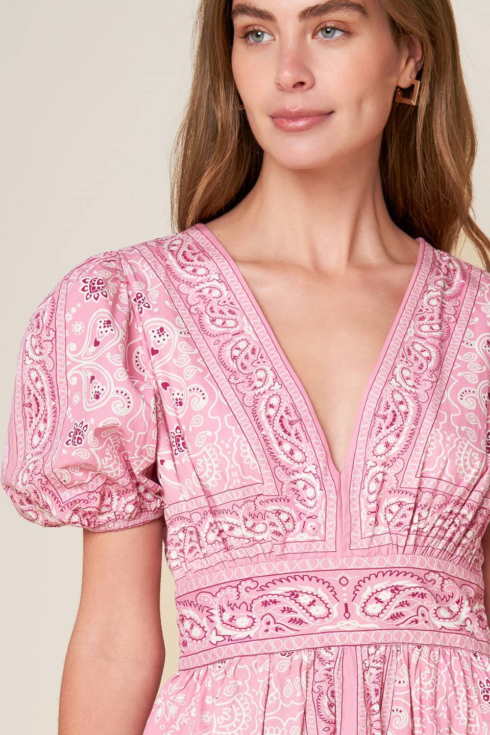 Priscilla Woven Mini Dress