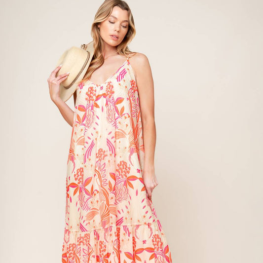 Secret Garden Woven Maxi Dress