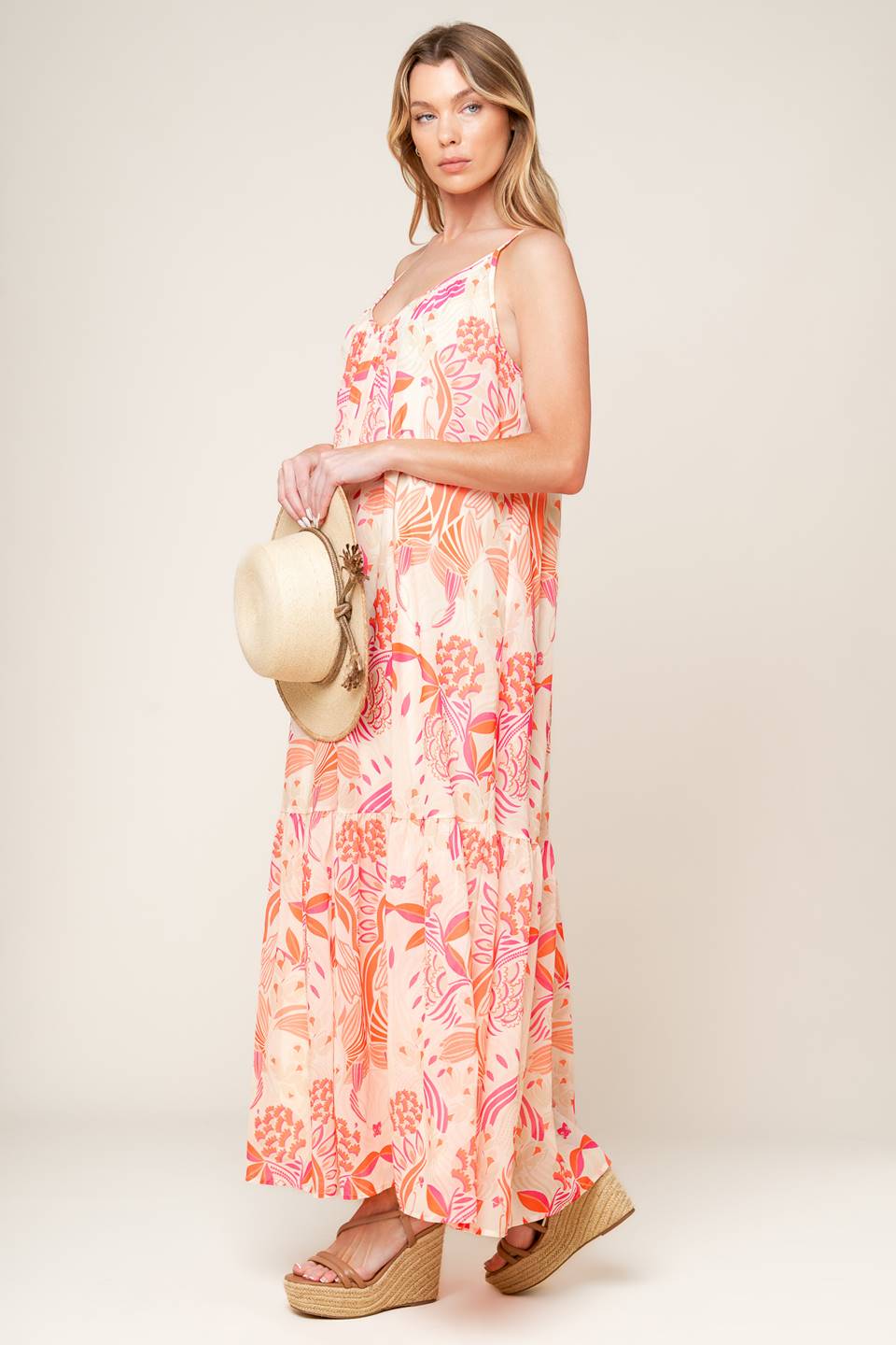 Secret Garden Woven Maxi Dress