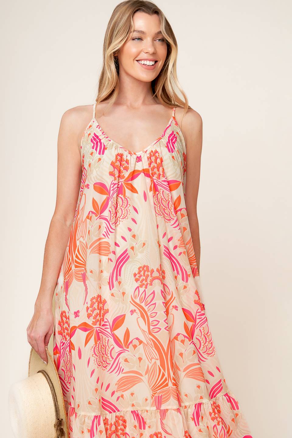 Secret Garden Woven Maxi Dress