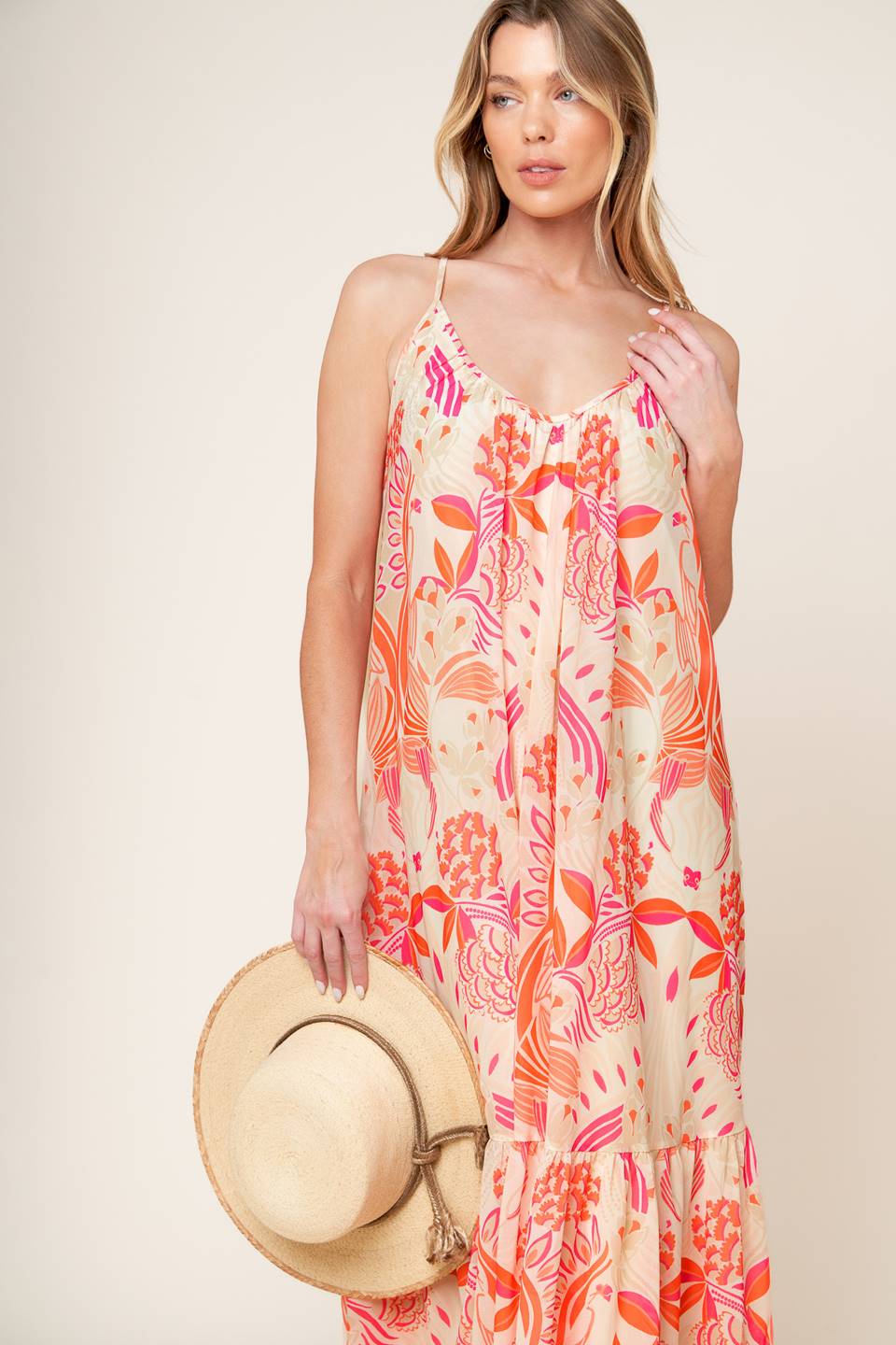 Secret Garden Woven Maxi Dress