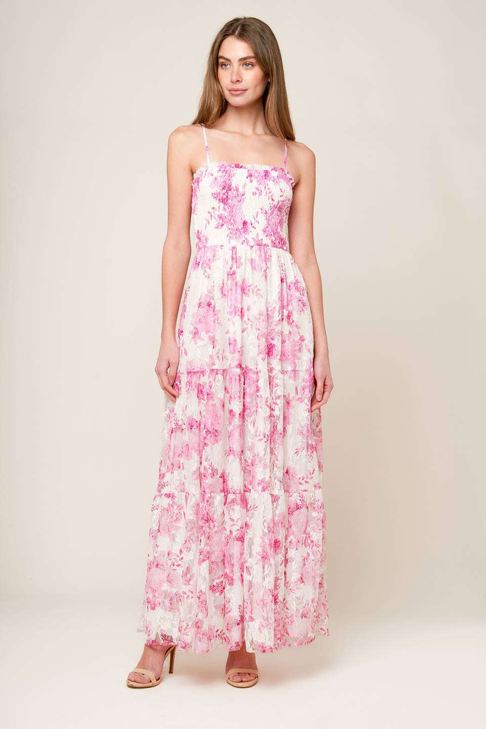 In This Moment Floral Maxi Dress