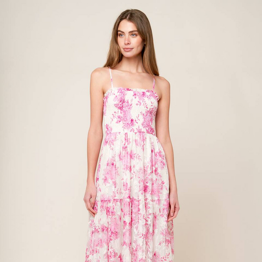 In This Moment Floral Maxi Dress