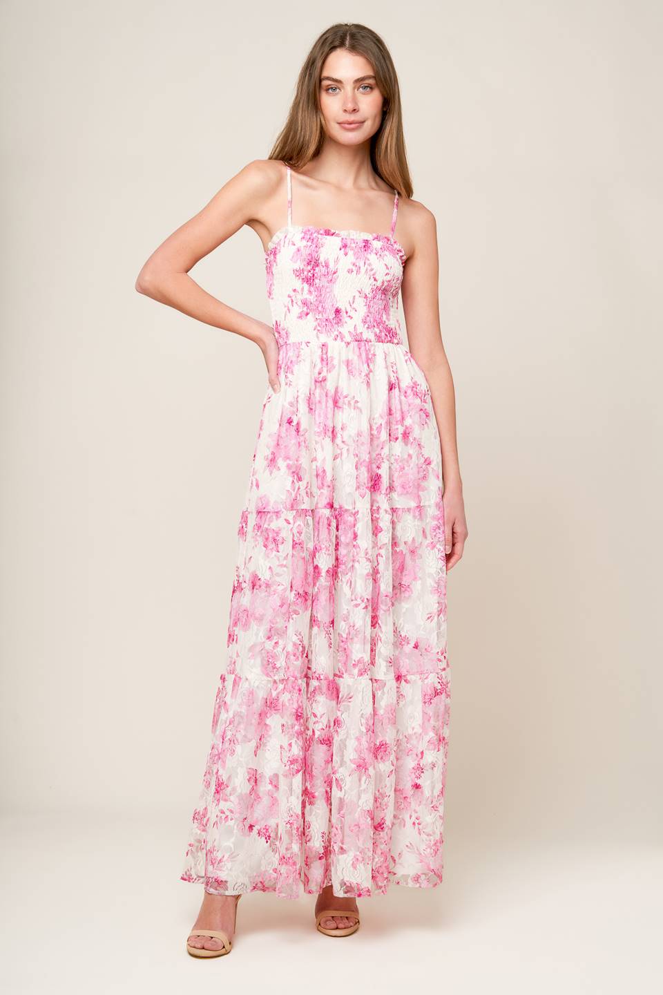 In This Moment Floral Maxi Dress