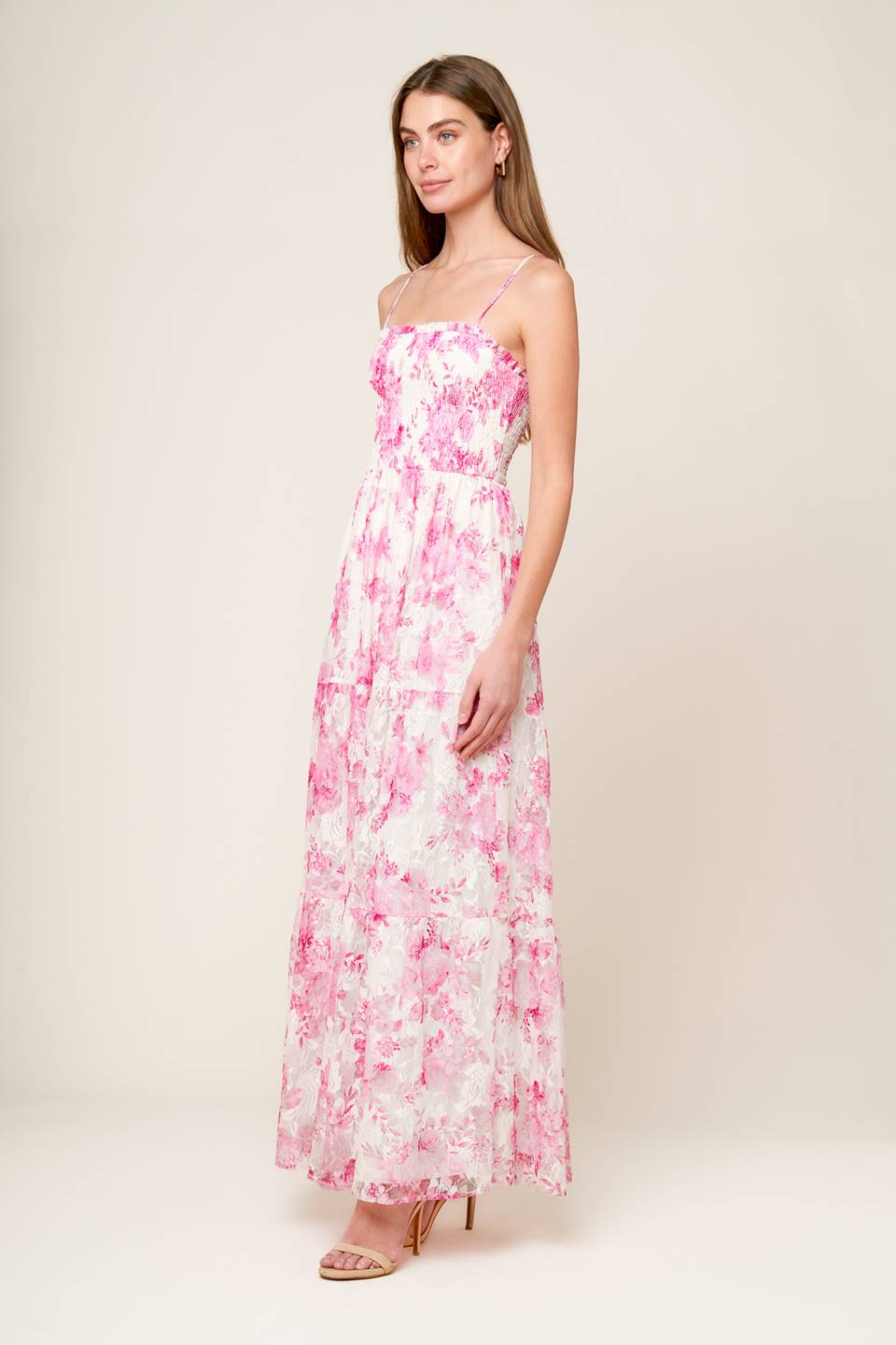 In This Moment Floral Maxi Dress