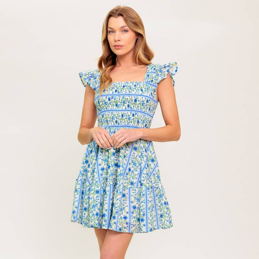 Fairfax Woven Mini Dress