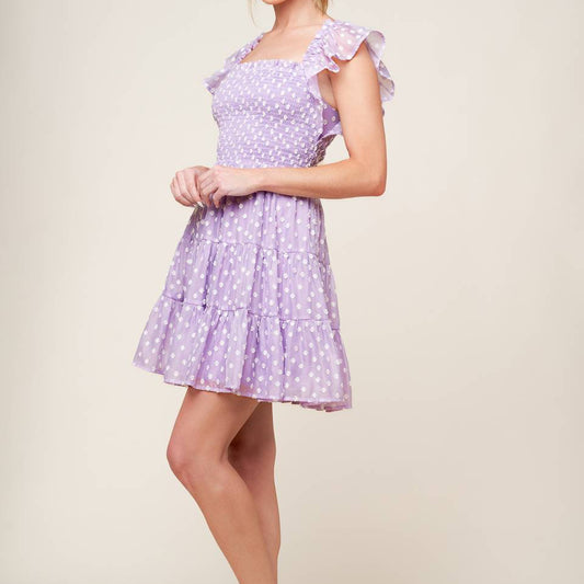 Playfully Posh Woven Mini Dress