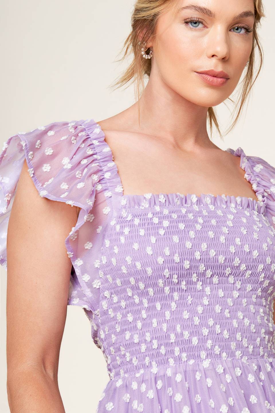 Playfully Posh Woven Mini Dress