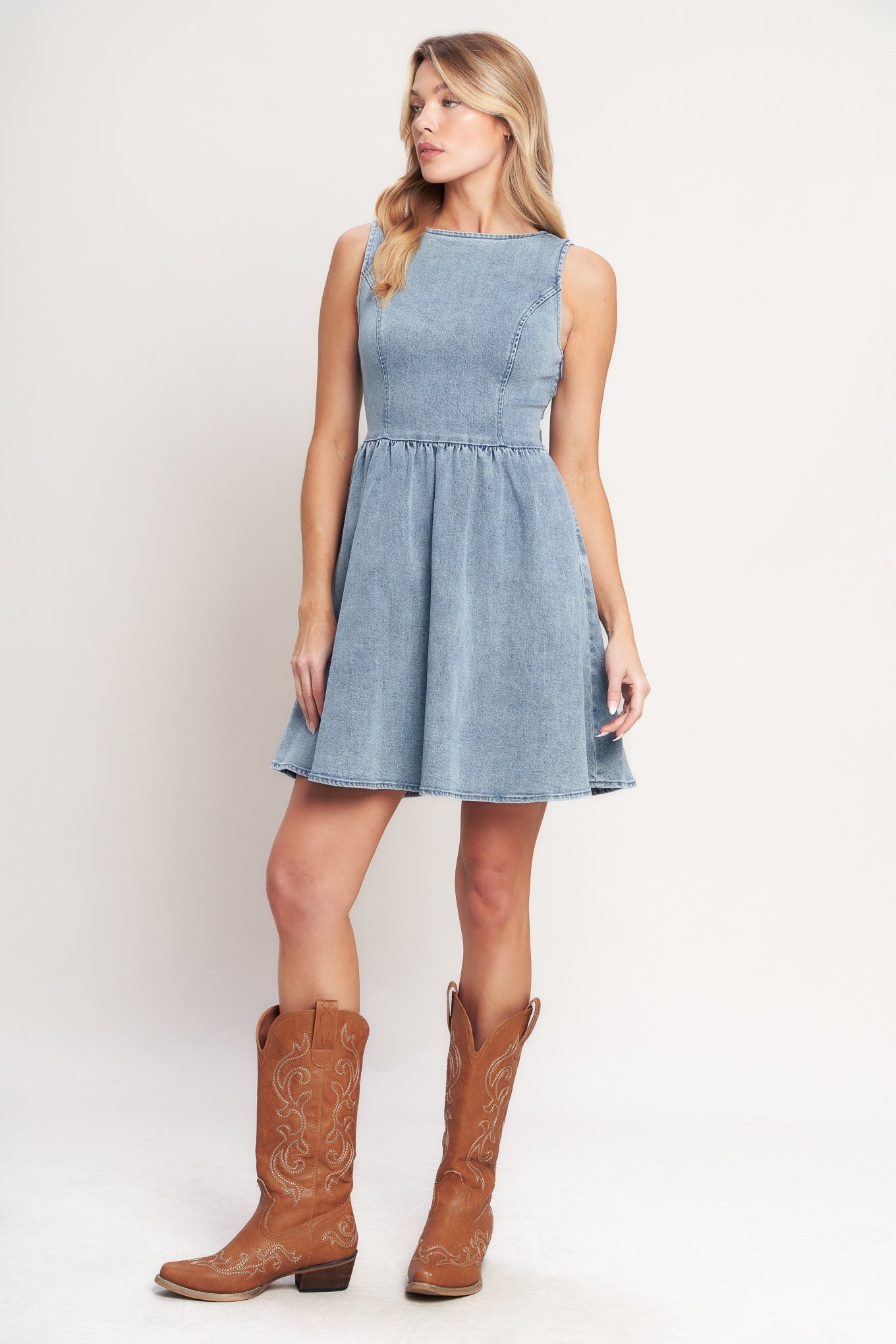 Bailey Denim Mini Dress