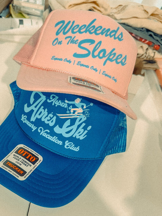 Weekends on the Slopes Trucker Hat